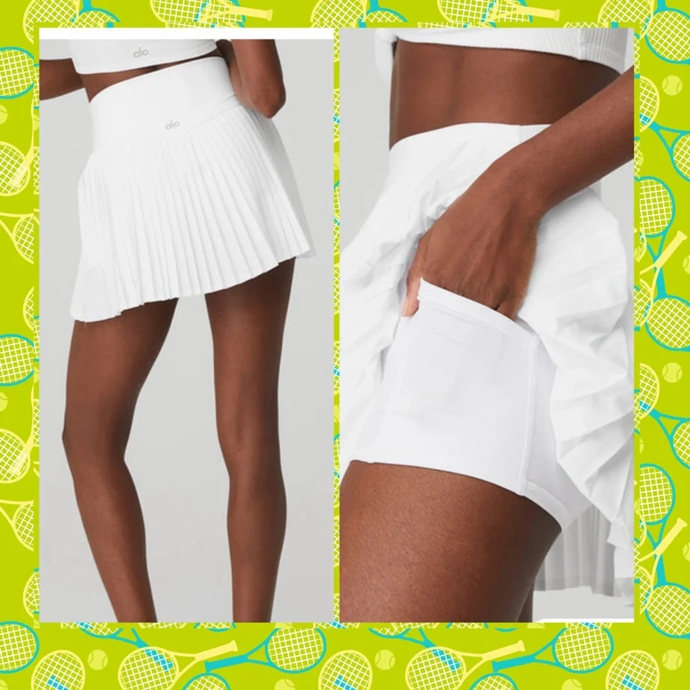 ALO YOGA GRAND SLAM TENNIS SKIRT XS NWT 🎾 - Picture 3 of 7